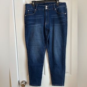 Tahari 16/33 Charlotte Double Button Skinny